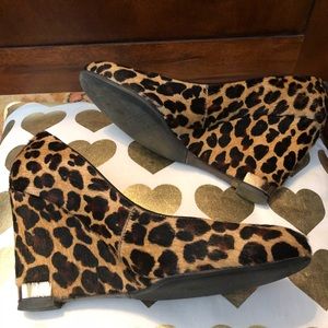 Tory Burch Astoria Wedges, Size 8